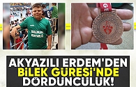 Akyazılı Erdem Yıldırım'dan derece