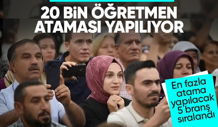 Yusuf Tekin açıkladı: Öğretmen atamalarında rakam belli oldu