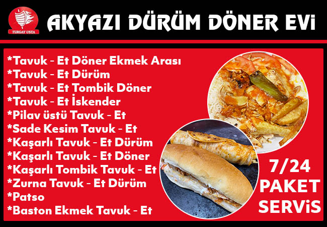 Akyazı Dürüm Döner Evi