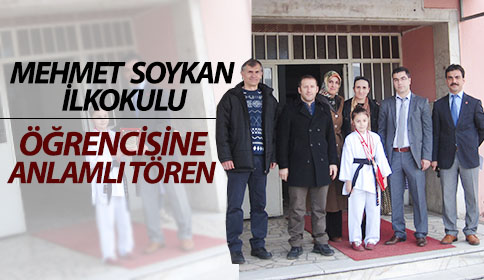Mehmet Soykan İlkokulu Öğrencisine Anlamlı Tören