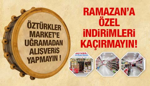 Öztürkler Market İndirim Günleri Başladı !