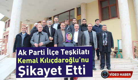 Ak Parti Akyazı ilçe teşkilatı Kemal Kılıçdaroğlu Hakkında Suç Duyurusunda Bulundu.