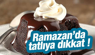 Ramazan tatlılarında kaloriye dikkat!