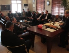 Ak Parti İl Başkanı Recep Uncuoğlu ve Ekibinden Başkan Hasan Akcan’a Ziyaret