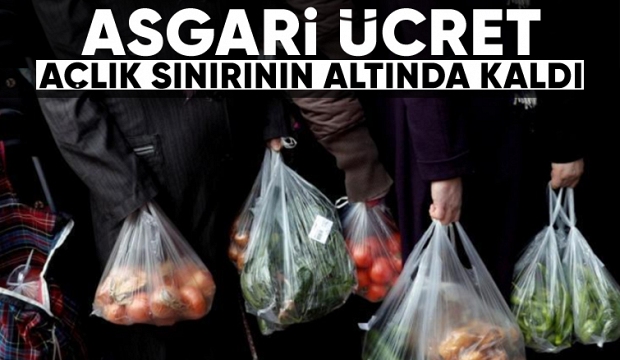 Açlık sınırı asgari ücreti geçti