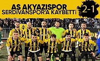 As Akyazıspor Play Off da kayıp