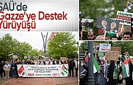 Gazze'ye destek için yürüdüler