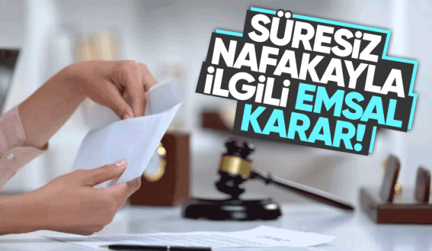 Nafaka davasında alışılmışın dışında karar