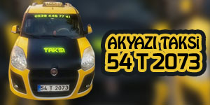 Akyazı Taksi 54 T 2073