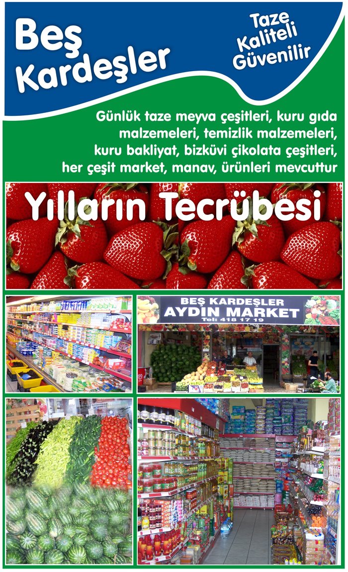 Beş Kardeşler Aydın Market