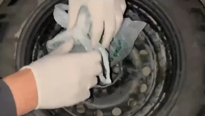 1 Kilo metamfetamin ile yakalandı