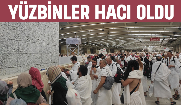 1 milyon 800 bin Müslüman hacı oldu