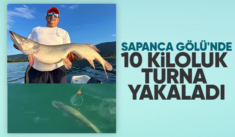 10 kiloluk turna balığını görünce tepkisi güldürdü