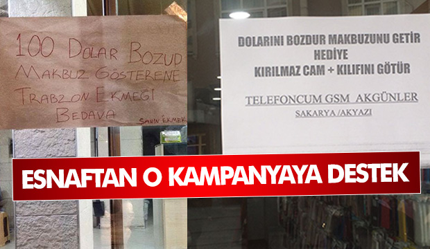 100 DOLAR BOZDURANA TRABZON EKMEĞİ BEDAVA