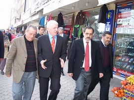 AZİZ DURAN AKYAZI'YI ZİYARET EDEREK BİLGİLER VERDİ