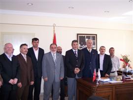 SP'DEN KAYMAKAM YAPICIYA ZİYARET