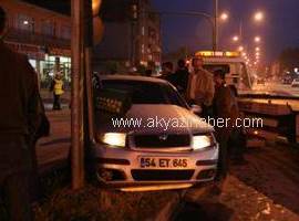 DİKKATSİZLİK KAZA GETİRDİ