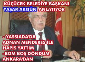 İLK VE SON BELEDİYE BAŞKANI 