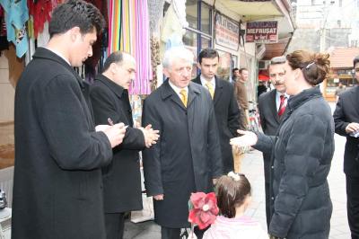 AZİZ DURAN ZİYARETLERE DEVAM EDİYOR