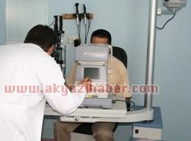 HASTANEYE GÖZ MUAYENE CİHAZI