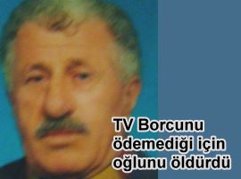 OĞLUNU KALBİNDEN VURARAK ÖLDÜRDÜ