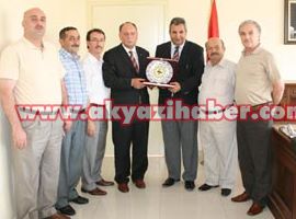 Kaymakam Yapıcı'ya Ziyaretler Sürüyor