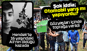 16 yaşındaki Ali gözyaşları içinde toprağa verildi
