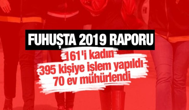 161i kadın 395 kişiye fuhuştan işlem 