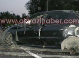 Kuzuluk'ta Kaza 2 Ağır Yaralı