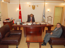 Müftü Arvas'tan Başkan'a İadeyi Ziyaret