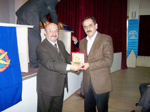 THK Yardım Severlere Plaket