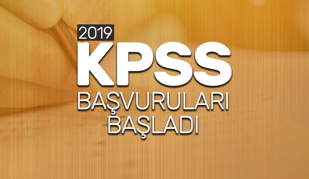 2019 KPSS başvuruları başladı