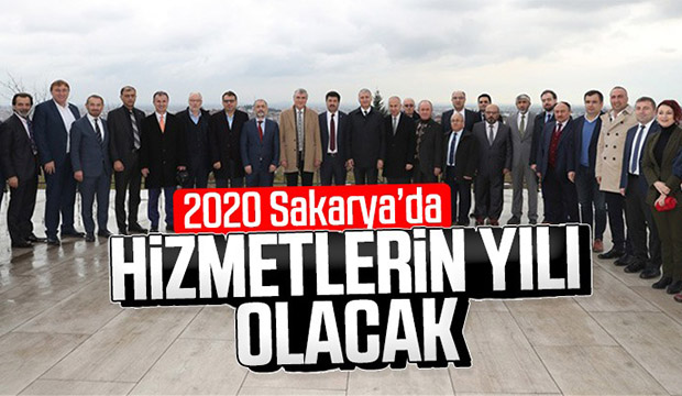 2020 Sakarya da hizmetlerin yılı olacak