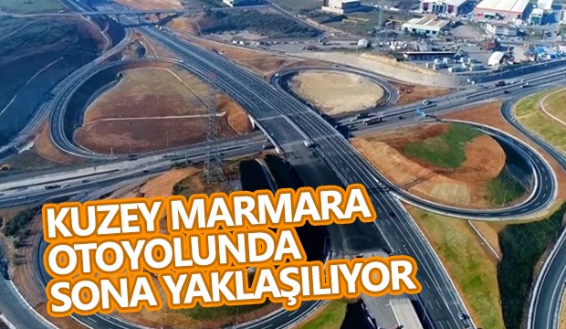 2020 Yılında Açılacak Kuzey Marmara Otoyolunda Çalışmalar Sürüyor