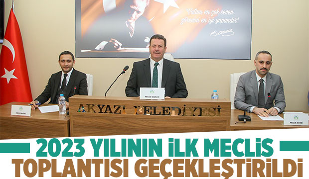 2023 yılı Akyazı için hizmet yılı olacak