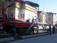 Aydınlatma Direklerine Bakım