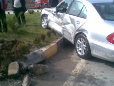 Kuzuluk'ta Trafik Kazası