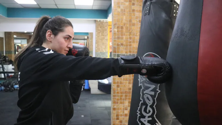 23 yaşındaki Ece Olimpiyatlara hazırlanıyor