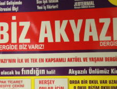 Akyazı'ya Yeni Bir Dergi