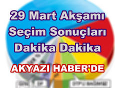 29 MART SONUÇLARI BURADA