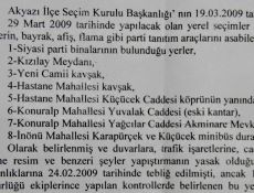 YSK Partileri Uyardı