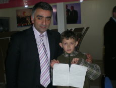 Küçük MHP'liden Şiirli Destek