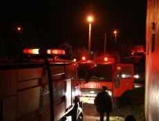 Altındere'de Yangın