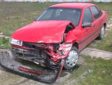 Sanayi Girişinde Kaza 2 Yaralı