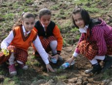 Öğrenciler Geleceklerini Diktiler