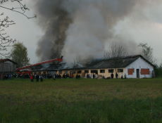 Alaağaç'ta Atölye Yangını