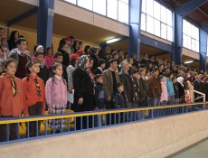 23 Nisan Kutlamasına Yağmur Engeli