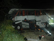 Otobüs KAzası 3 Ölü 40 Yaralı