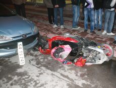 Trafik Kazası İki Yaralı