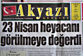 AKYAZI'YA YENİ BİR GAZETE